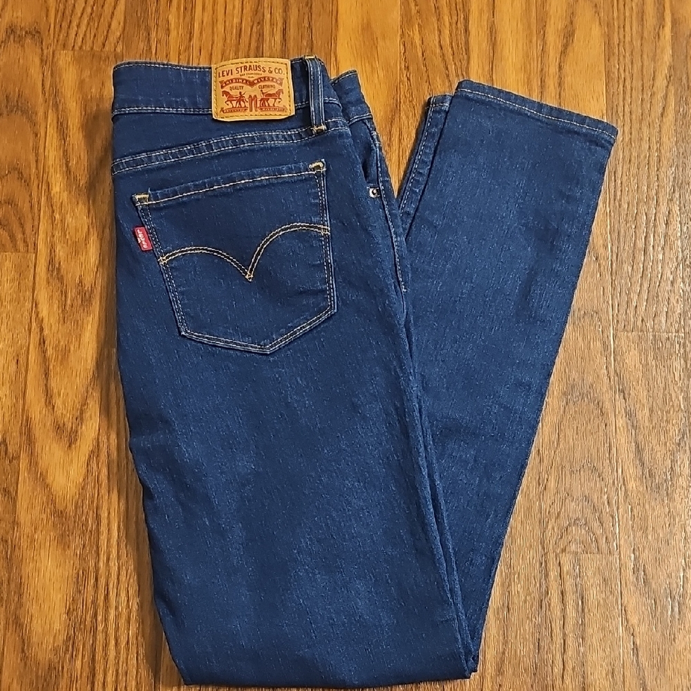 Levi's Dark Blue Denim Jeans